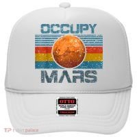 Occupy Mars Elon Musk SpaceX Project Gift Ideas Occupy Mars Trending Hat thumb 0
