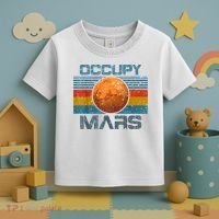 Occupy Mars Elon Musk SpaceX Project Gift Ideas Occupy Mars Trending Toddler T-Shirt thumb 3