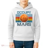 Occupy Mars Elon Musk SpaceX Project Gift Ideas Occupy Mars Trending Kids Hoodie thumb 4