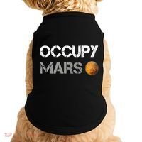 Occupy Mars Elon Musk SpaceX Project Gift Ideas Occupy Mars Trending Doggie Tank thumb 0
