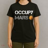 Occupy Mars Elon Musk SpaceX Project Gift Ideas Occupy Mars Trending T-Shirt thumb 4