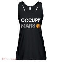 Occupy Mars Elon Musk SpaceX Project Gift Ideas Occupy Mars Trending Ladies Essential Flowy Tank thumb 0