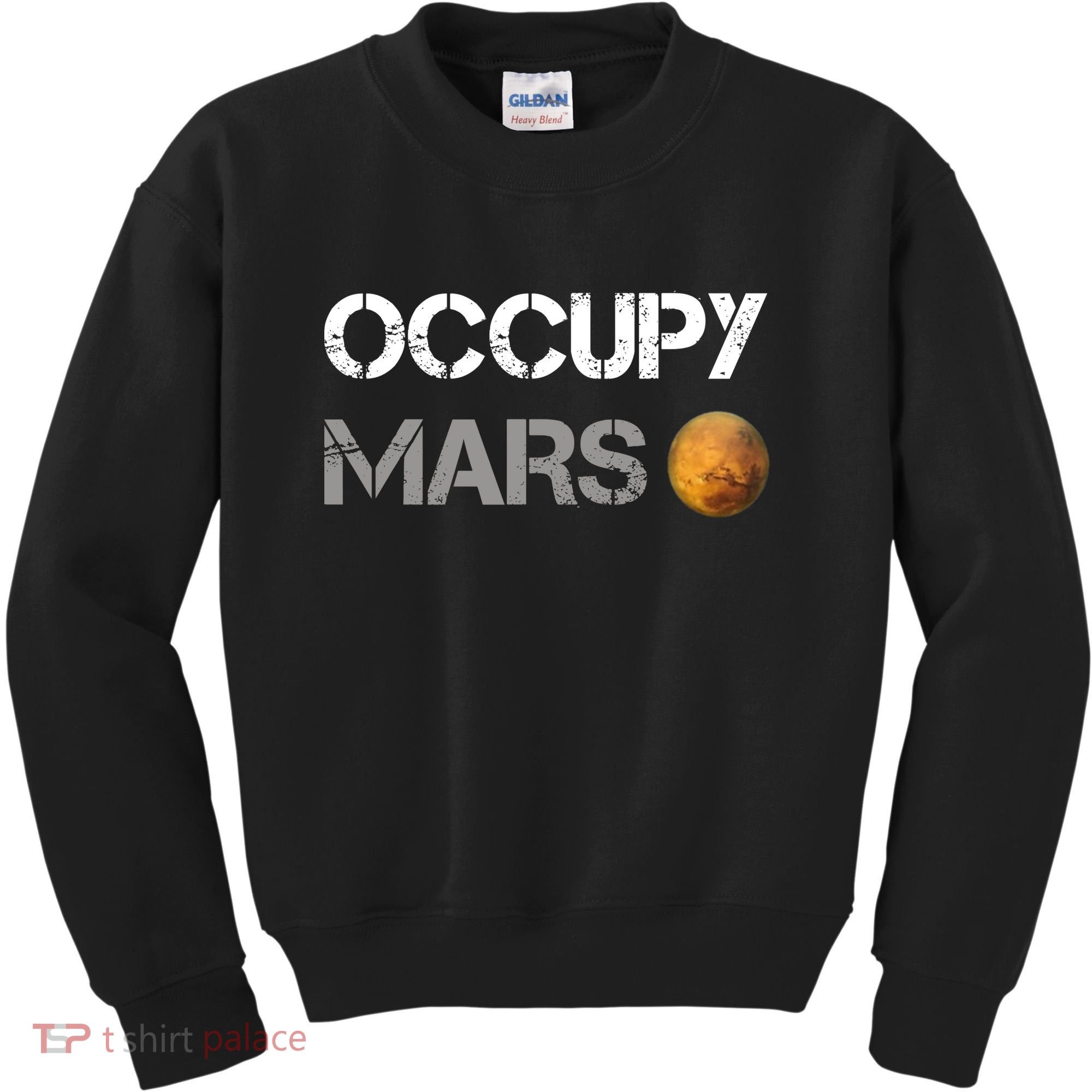 Occupy Mars Elon Musk SpaceX Project Gift Ideas Occupy Mars Trending Kids Sweatshirt