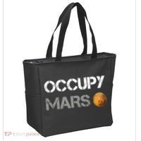 Occupy Mars Elon Musk SpaceX Project Gift Ideas Occupy Mars Trending Tote Bag thumb 2