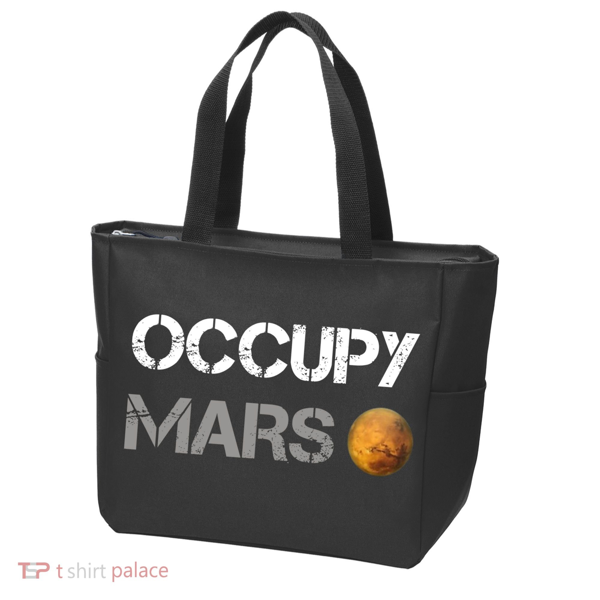 Occupy Mars Elon Musk SpaceX Project Gift Ideas Occupy Mars Trending Tote Bag
