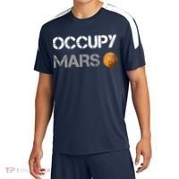 Occupy Mars Elon Musk SpaceX Project Gift Ideas Occupy Mars Trending Sport-Tek Competitor United Soccer Jersey thumb 0