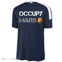 Occupy Mars Elon Musk SpaceX Project Gift Ideas Occupy Mars Trending Sport-Tek Competitor United Soccer Jersey thumb 2