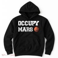 Occupy Mars Elon Musk SpaceX Project Gift Ideas Occupy Mars Trending Hoodie thumb 0