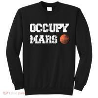 Occupy Mars Elon Musk SpaceX Project Gift Ideas Occupy Mars Trending Sweatshirt thumb 0