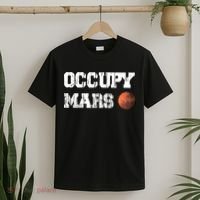 Occupy Mars Elon Musk SpaceX Project Gift Ideas Occupy Mars Trending T-Shirt thumb 2