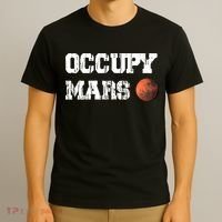 Occupy Mars Elon Musk SpaceX Project Gift Ideas Occupy Mars Trending T-Shirt thumb 3