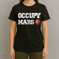 Occupy Mars Elon Musk SpaceX Project Gift Ideas Occupy Mars Trending T-Shirt thumb 4