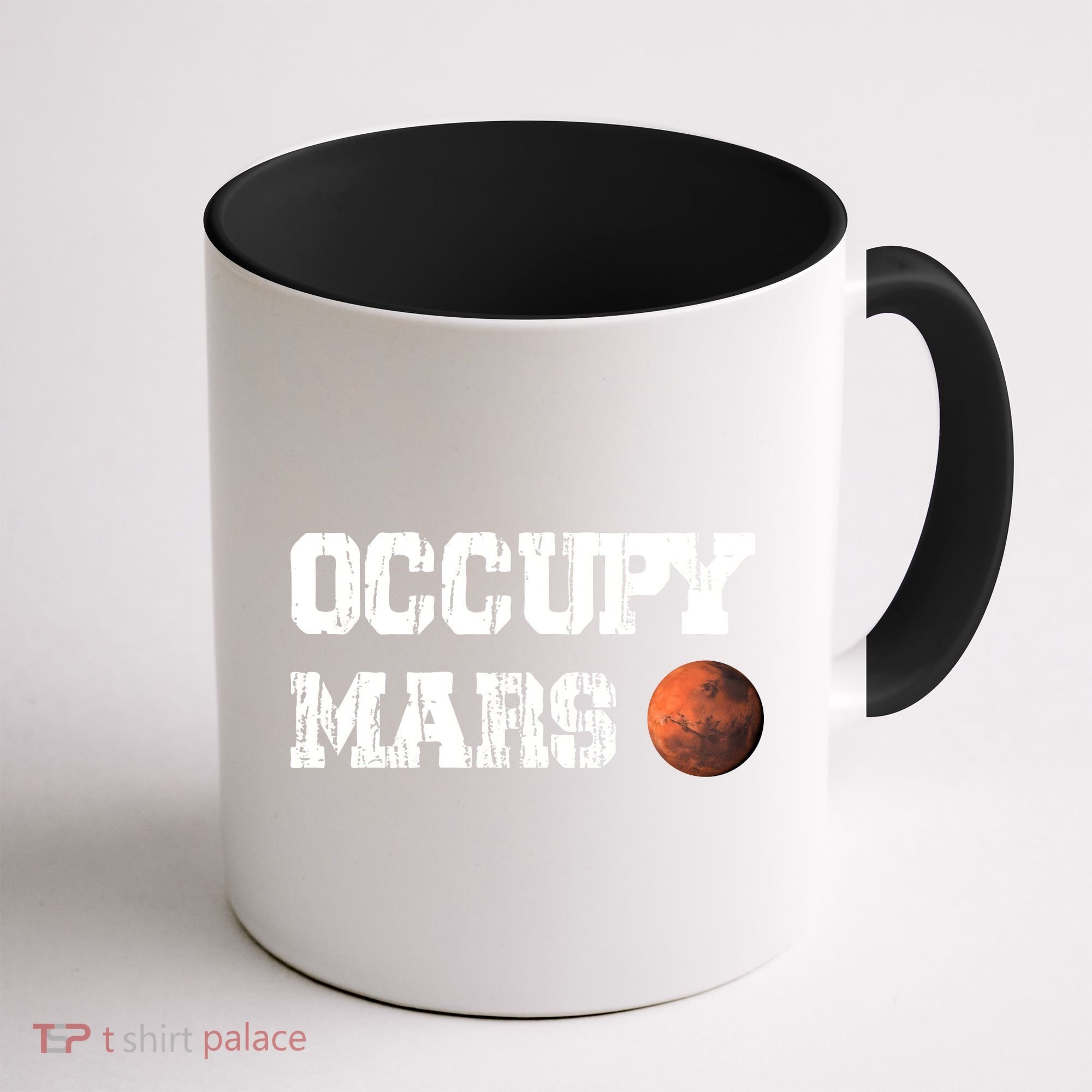 Occupy Mars Elon Musk SpaceX Project Gift Ideas Occupy Mars Trending Coffee Mug