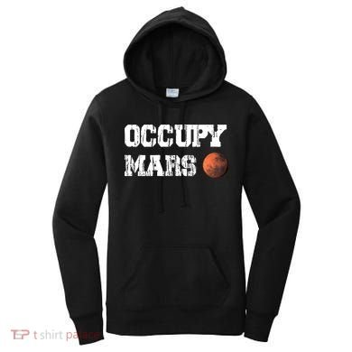 Occupy Mars Elon Musk SpaceX Project Gift Ideas Occupy Mars Trending Women's Hoodie