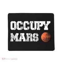 Occupy Mars Elon Musk SpaceX Project Gift Ideas Occupy Mars Trending Mousepad thumb 0