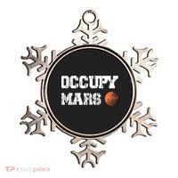 Occupy Mars Elon Musk SpaceX Project Gift Ideas Occupy Mars Trending Ornament thumb 0