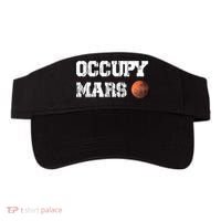Occupy Mars Elon Musk SpaceX Project Gift Ideas Occupy Mars Trending Visor thumb 0