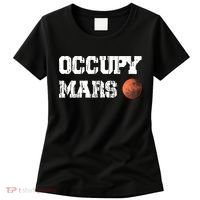 Occupy Mars Elon Musk SpaceX Project Gift Ideas Occupy Mars Trending Women's T-Shirt thumb 0