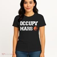 Occupy Mars Elon Musk SpaceX Project Gift Ideas Occupy Mars Trending Women's T-Shirt thumb 4