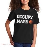 Occupy Mars Elon Musk SpaceX Project Gift Ideas Occupy Mars Trending Kids T-Shirt thumb 2