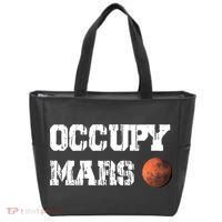 Occupy Mars Elon Musk SpaceX Project Gift Ideas Occupy Mars Trending Tote Bag thumb 0