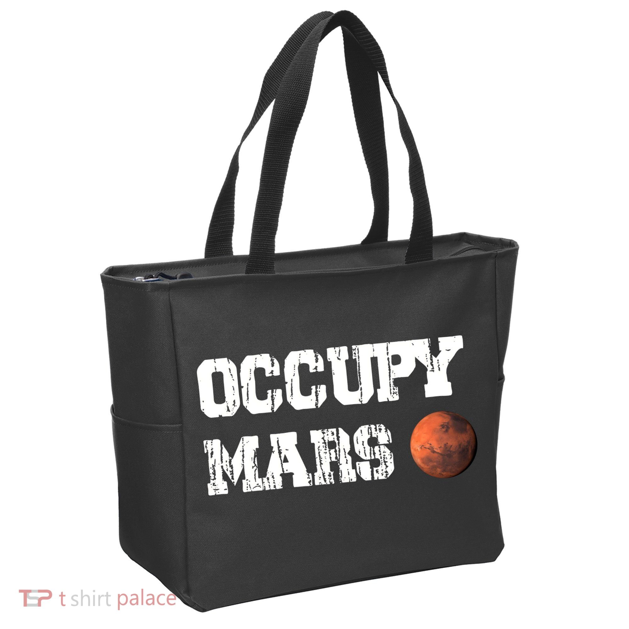 Occupy Mars Elon Musk SpaceX Project Gift Ideas Occupy Mars Trending Tote Bag