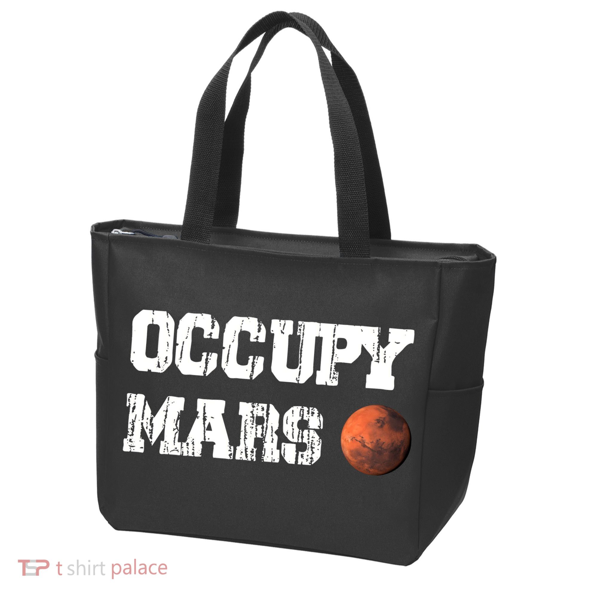 Occupy Mars Elon Musk SpaceX Project Gift Ideas Occupy Mars Trending Tote Bag