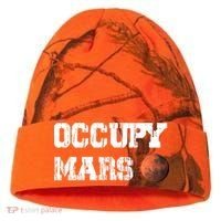 Occupy Mars Elon Musk SpaceX Project Gift Ideas Occupy Mars Trending Kati Licensed 12" Camo Cuffed Beanie thumb 0