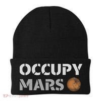 Occupy Mars Funny Occupy Mars Beanie thumb 0