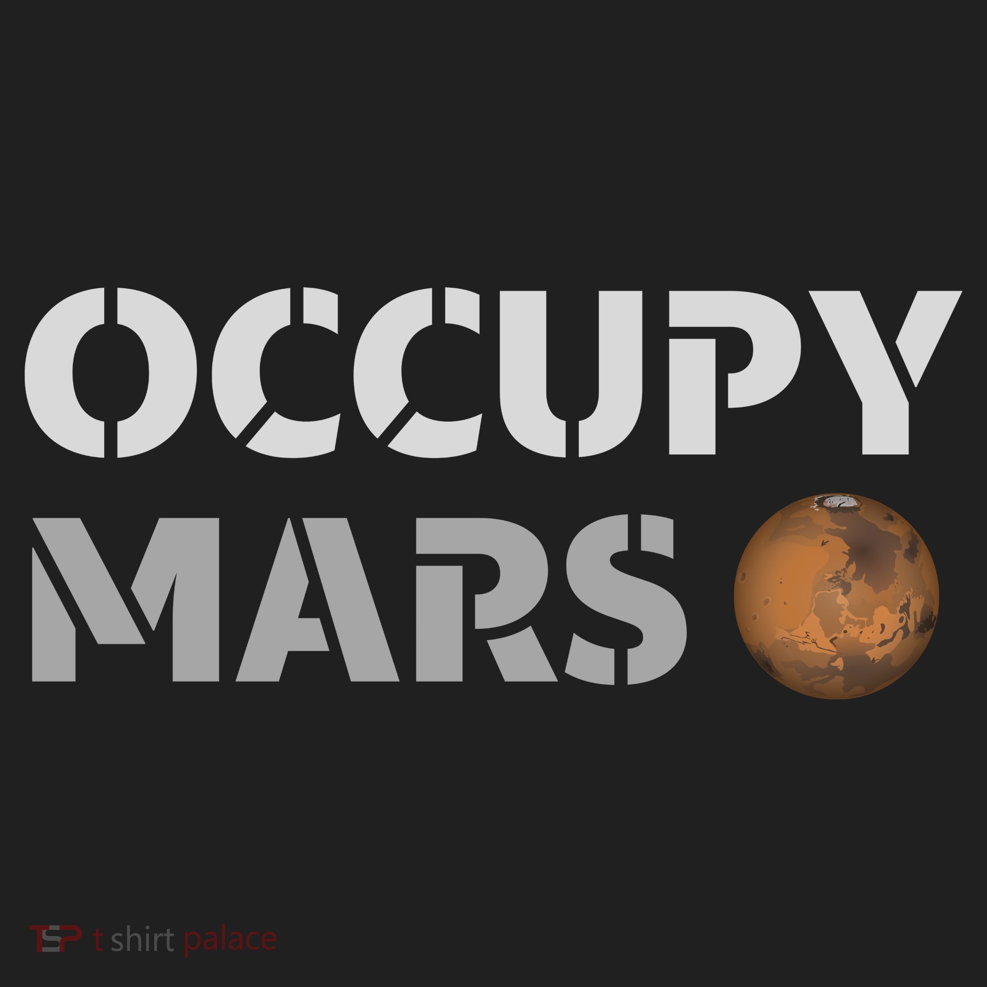Occupy Mars Funny Occupy Mars Beanie