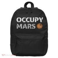 Occupy Mars Funny Occupy Mars 16 in Basic Backpack thumb 0