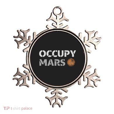 Occupy Mars Funny Occupy Mars Ornament