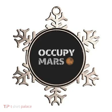 Occupy Mars Funny Occupy Mars Ornament