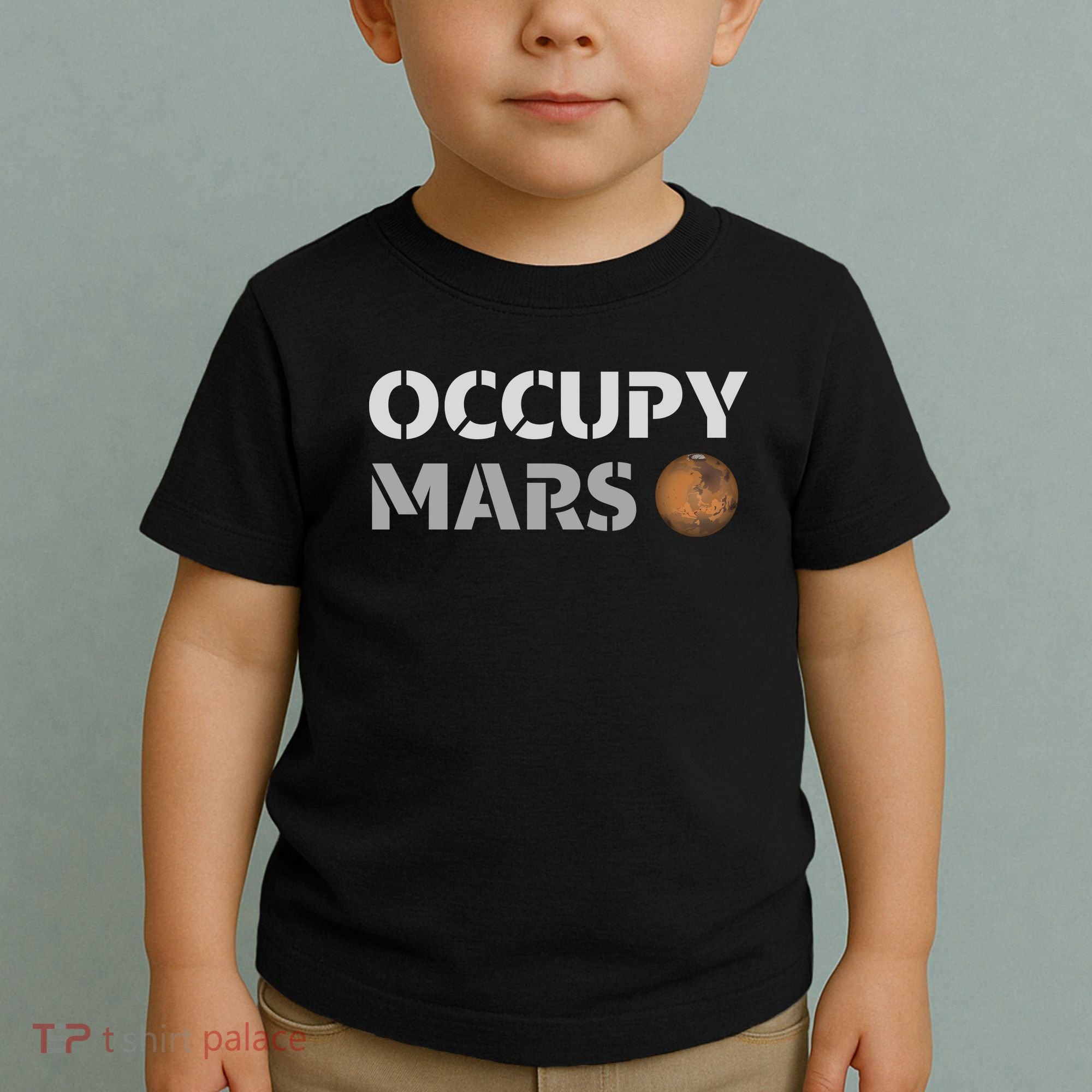 Occupy Mars Funny Occupy Mars Toddler T-Shirt