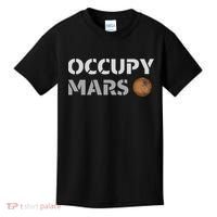 Occupy Mars Funny Occupy Mars Kids T-Shirt thumb 0