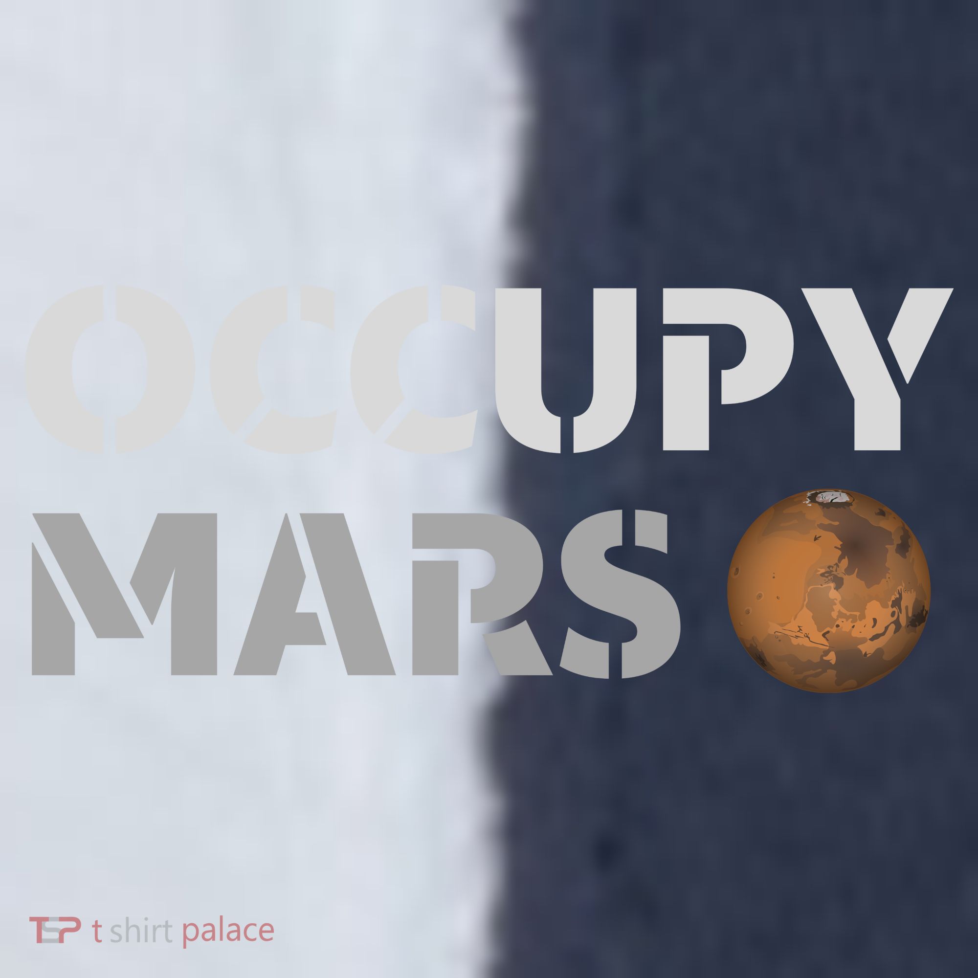 Occupy Mars Funny Occupy Mars Sport-Tek Competitor United Soccer Jersey