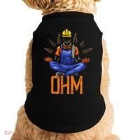 Ohm Meditating Funny Electrician Doggie Tank thumb 0
