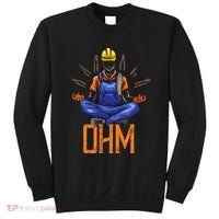 Ohm Meditating Funny Electrician Sweatshirt thumb 0
