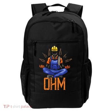 Ohm Meditating Funny Electrician Backpack