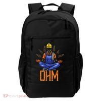 Ohm Meditating Funny Electrician Backpack thumb 0