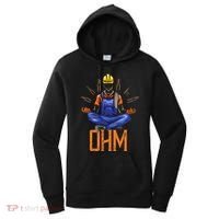 Ohm Meditating Funny Electrician Women's Hoodie thumb 0