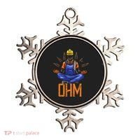 Ohm Meditating Funny Electrician Ornament thumb 0