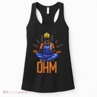 Ohm Meditating Funny Electrician Women's Tank Top thumb 0