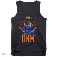 Ohm Meditating Funny Electrician Tank Top thumb 0