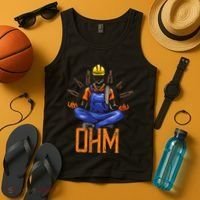 Ohm Meditating Funny Electrician Tank Top thumb 4