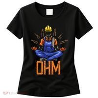 Ohm Meditating Funny Electrician Women's T-Shirt thumb 0