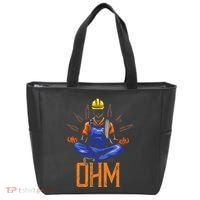Ohm Meditating Funny Electrician Tote Bag thumb 0
