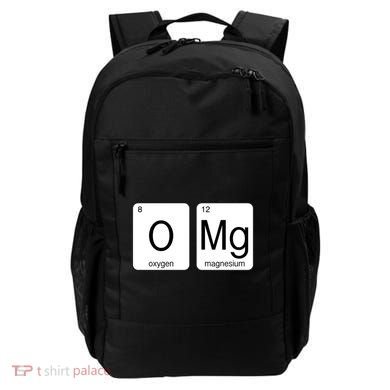 OMG Periodic Table Chemistry Joke Backpack