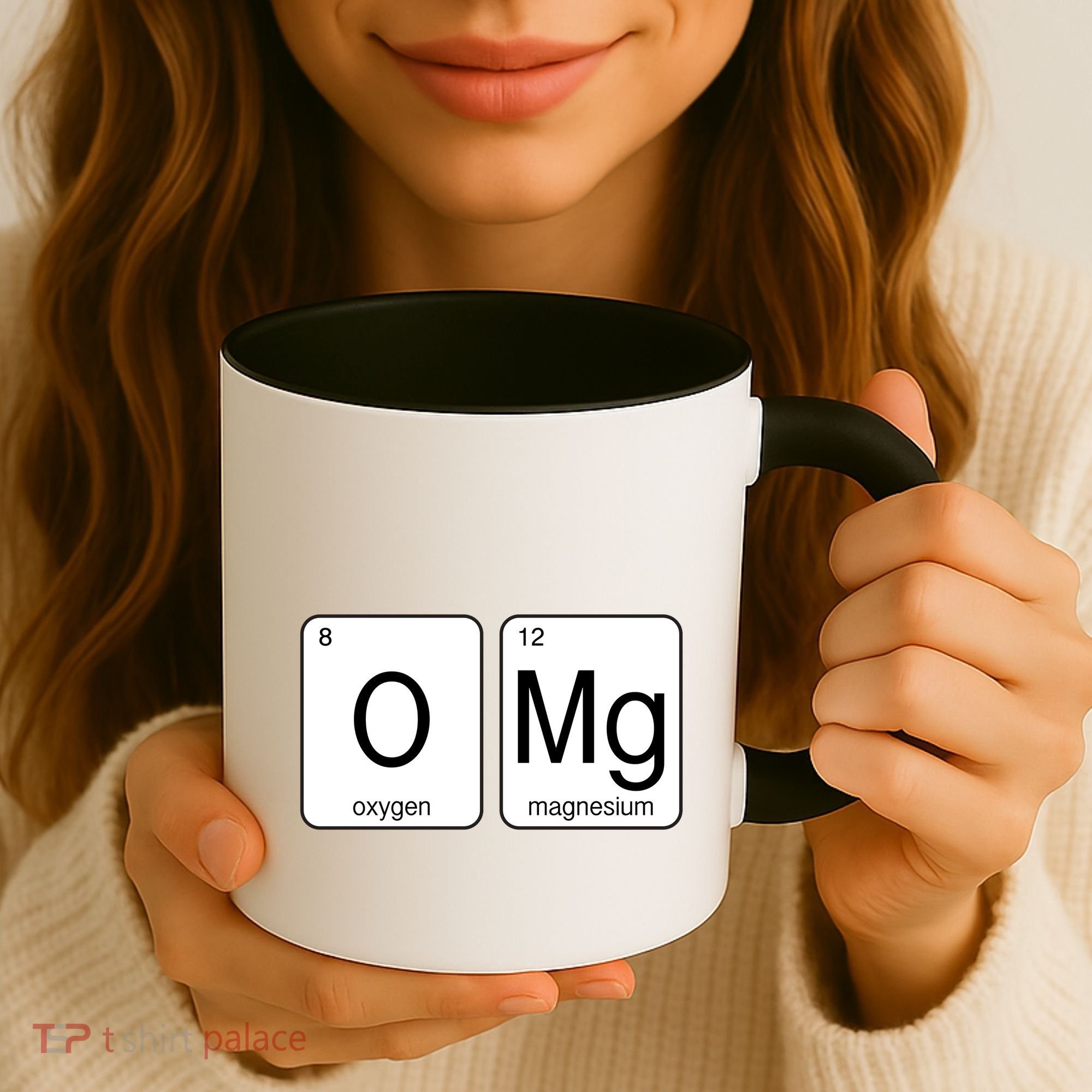 OMG Periodic Table Chemistry Joke Coffee Mug