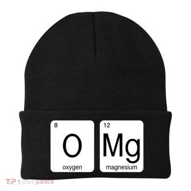 OMG Periodic Table Chemistry Joke Beanie
